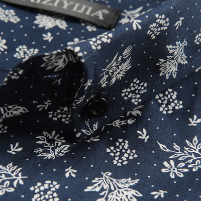Camisa Casual Slim Fit con Estampado Moderno para Hombre - Image 8