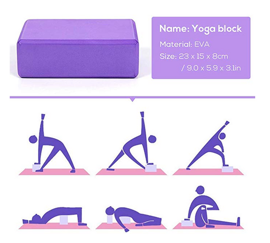 Juego de 5 Piezas para Yoga: Bloques de Espuma y Correa de Estiramiento - Image 5