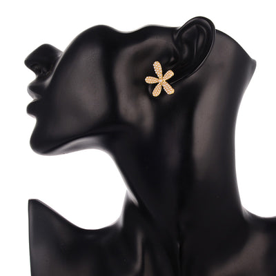 Aretes de Perla Temperamento Simple con Gancho para la Oreja - Image 4