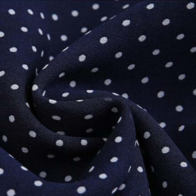 Blusa Elegante de Manga Larga con Cuello de Pie y Moño - Image 4