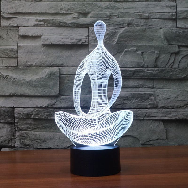 Decoración LED 3D de Acrílico Iluminada