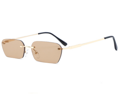 Gafas de Sol Rectangulares sin Marco - Protección Visual Premium - Image 4