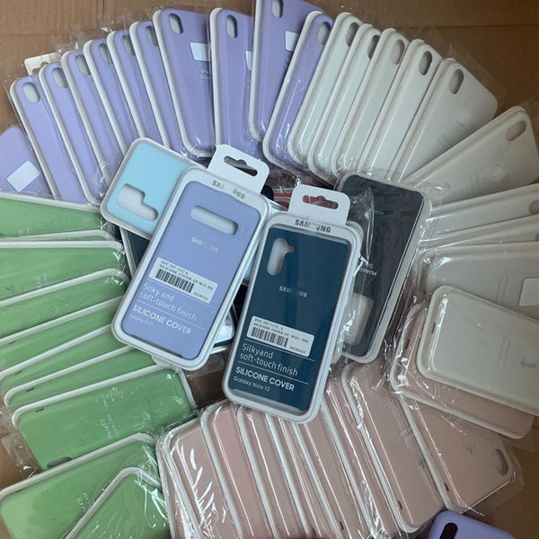 Funda de Silicona Líquida con Protección Total para Móvil