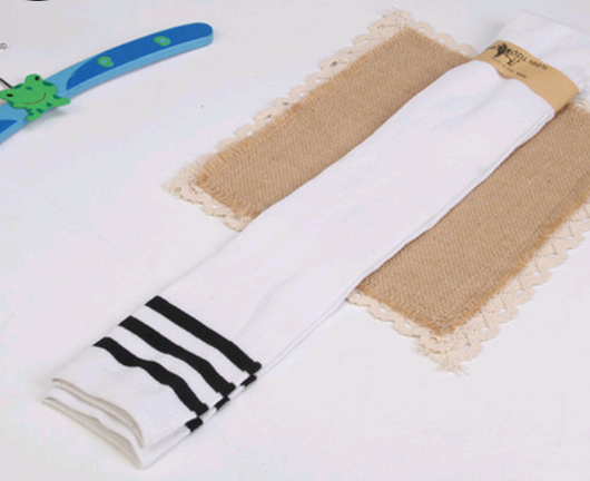 Calcetines Hasta la Rodilla Estilo Colegiala con Rayas - Diseño Japonés Primavera/Otoño - Image 9