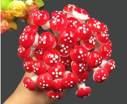 Seta de Simulación Botánica Pequeña con Efecto Burbuja - Image 3