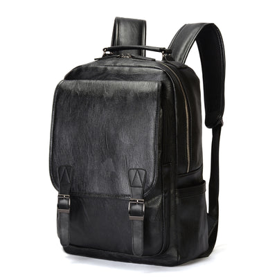 Mochila Ejecutiva PU de Gran Capacidad con Compartimento para Laptop - Image 3