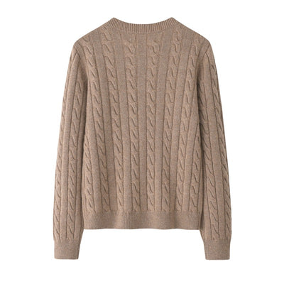 Suéter de Cachemir Ajustado para Mujer - Elegancia y Confort - Image 22