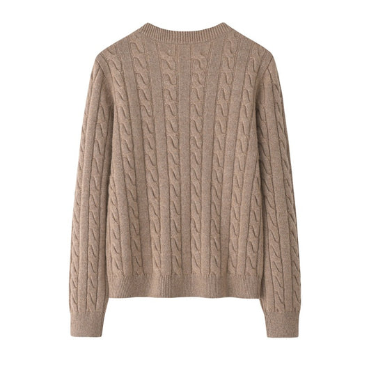 Suéter de Cachemir Ajustado para Mujer - Elegancia y Confort - Image 22