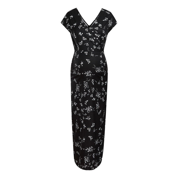 Vestido Floral de Gasa Slim Estampado - Image 11