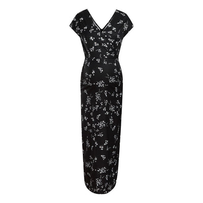 Vestido Floral de Gasa Slim Estampado - Image 11