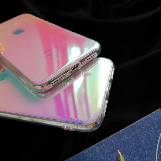 Funda Transparente con Efecto Láser para Celular - Image 3