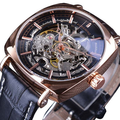 Reloj Mecánico Automático para Hombre con Diseño Calado y Resistencia al Agua - Image 9
