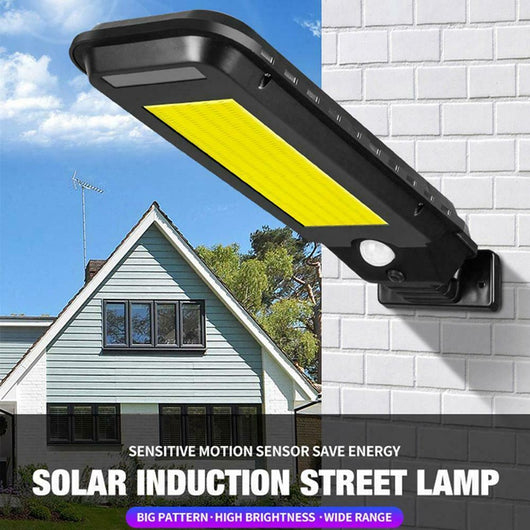 Lámpara Solar de Pared con Sensor de Movimiento