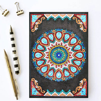 Cuaderno A5 Mandala DIY para Colorear y Personalizar
