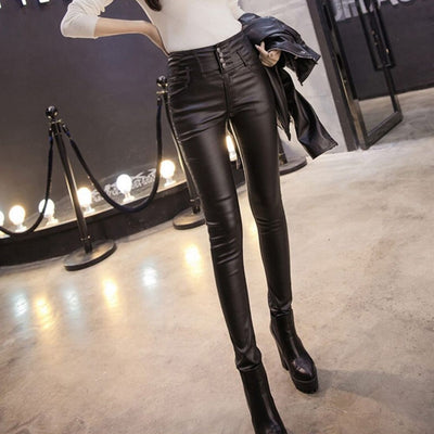 Pantalones Ajustados de Talle Alto para Uso Diario - Image 5