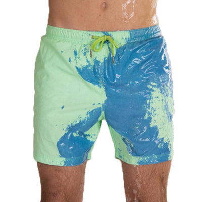 Shorts de Baño Termocromáticos para Hombre - Secado Rápido y Estilo Verano - Image 10