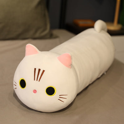 Almohada Gato Grande de Peluche Suave - Muñeco Largo para Abrazar - Image 13