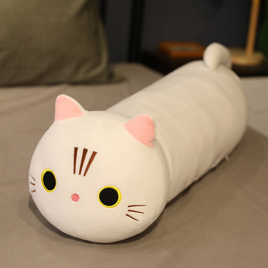 Almohada Gato Grande de Peluche Suave - Muñeco Largo para Abrazar - Image 13