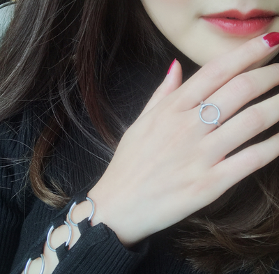 Anillo con Textura de Círculos Concéntricos - Image 4