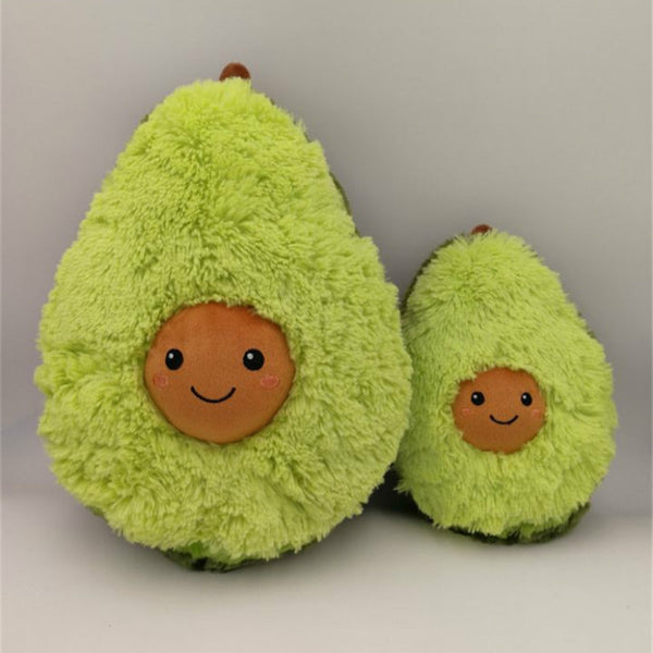 Peluche Aguacate con Planta - Almohada Decorativa Suave