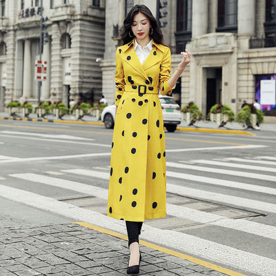 Abrigo Elegante Estilo Coreano Hasta la Rodilla - Image 9
