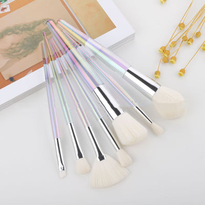 Set de Brochas de Maquillaje con Patrón Gota de Agua - Image 10