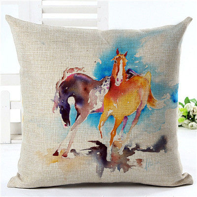 Funda de Almohada con Estampado de Caballos - Image 12