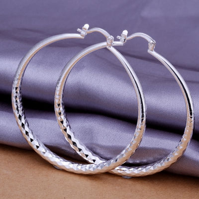Aretes de Aro Grande Elegantes - Image 2