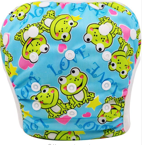 Pañal de Baño Ajustable Impermeable Unisex para Bebé - Image 9
