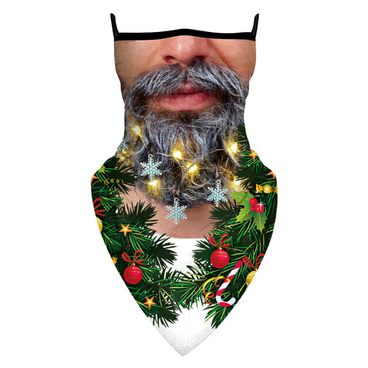 Máscara Navideña 3D con Barba Mágica - Image 12
