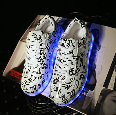 Zapatillas LED con Luces Multicolor