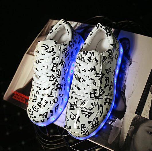 Zapatillas LED con Luces Multicolor