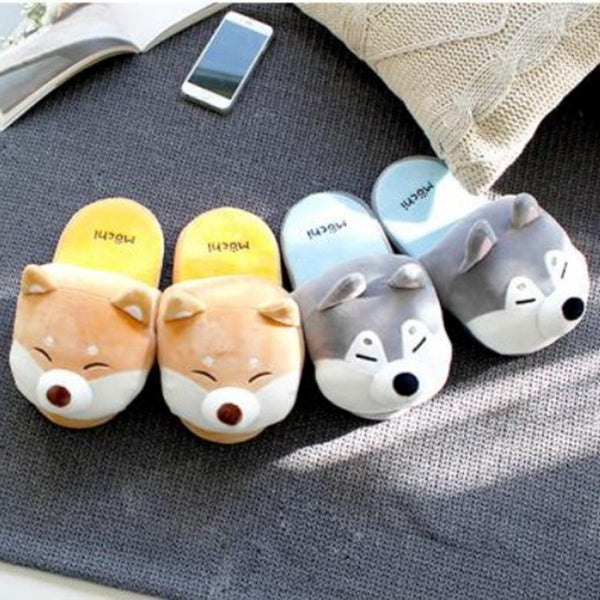 Pantuflas Cálidas de Felpa para el Hogar