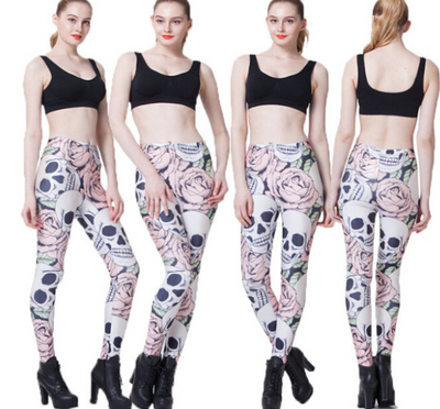 Leggings Calavera Estilo