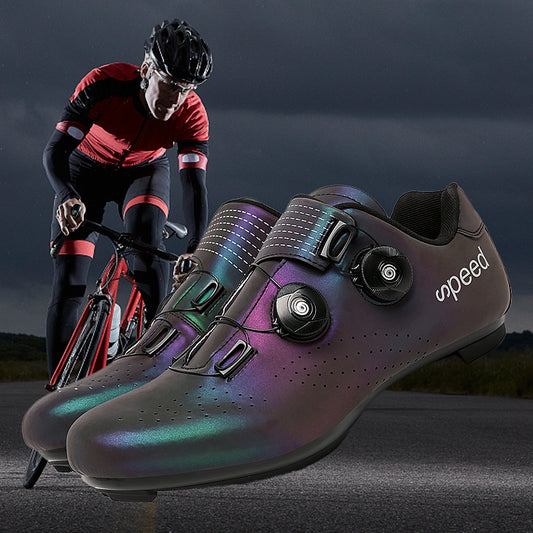 Zapatillas de Ciclismo Profesional Transpirables con Autobloqueo