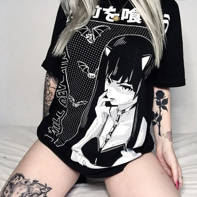 Camiseta Estampada Tallas Grandes para Mujer - Image 9