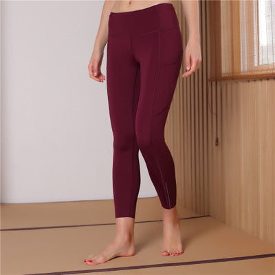 Pantalones de yoga con estampado y tela elástica - Image 15