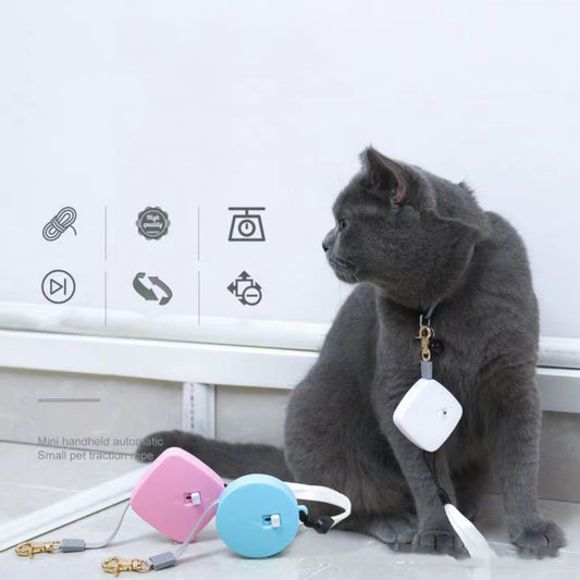 Correa Retráctil Automática Portátil para Gatos y Perros