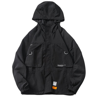 Chaqueta Hoodie Coreana con Bloques de Color - Estilo Moderno para Estudiantes - Image 7
