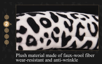 Funda Peluche para Volante de Auto Diseño Leopardo - Image 12