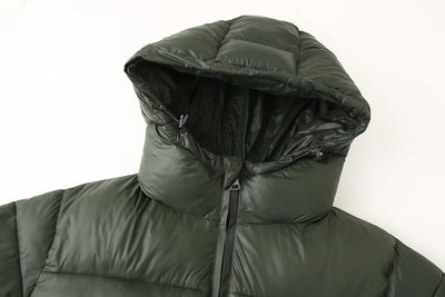 Chaqueta Acolchada de Algodón Reversible con Capucha - Image 9