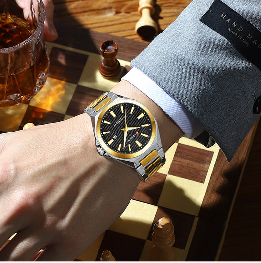 Reloj Minimalista Retro para Hombre con Esfera Grande - Image 16
