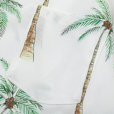 Camisa Hawaiana Suelta de Manga Corta para Hombre - Image 3
