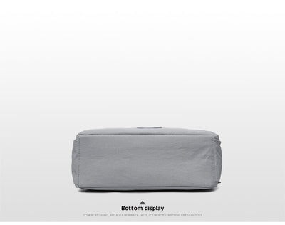 Bolsa Mensajera Casual Ligera Multicompartimento Diseño Simple - Image 16