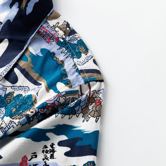 Camisa Hawaiana Cuello Cubano Floral - Image 23