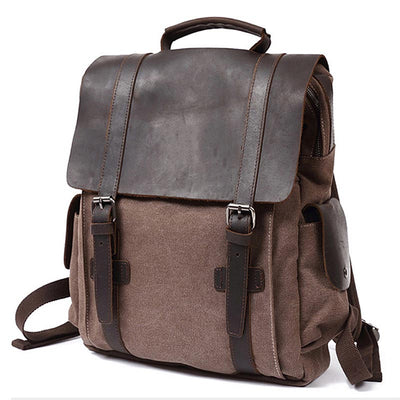 Mochila de Viaje Canvas Resistente para Aventuras al Aire Libre - Image 10
