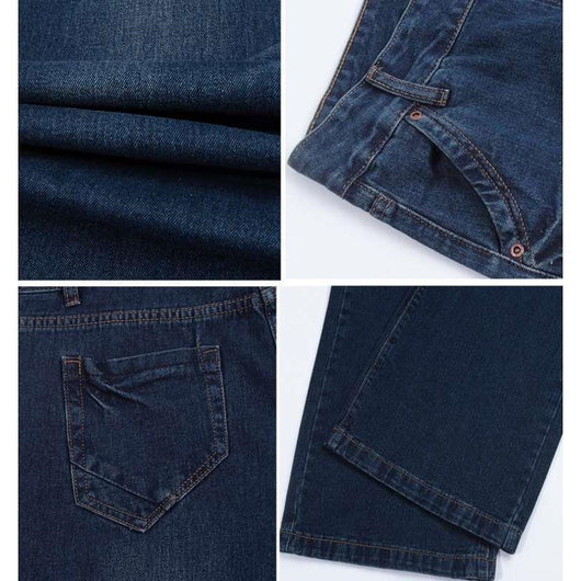 Jeans Rectos Anchos Hombre - Corte Relajado y Moderno - Image 7