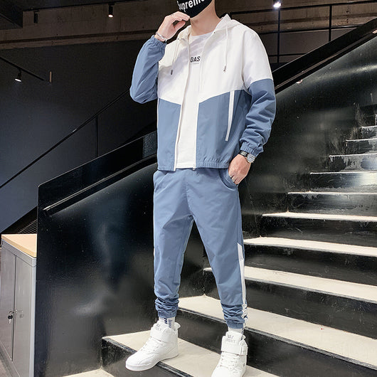 Traje Deportivo Casual con Pantalón de Manga Larga para Hombre
