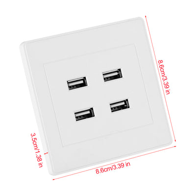 Panel de Tomacorriente con Carga USB Integrada - Image 5