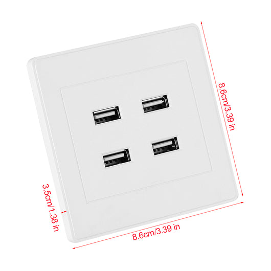 Panel de Tomacorriente con Carga USB Integrada - Image 5